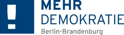 Logo des Vereins "Mehr Demokratie Berlin-Brandenburg"